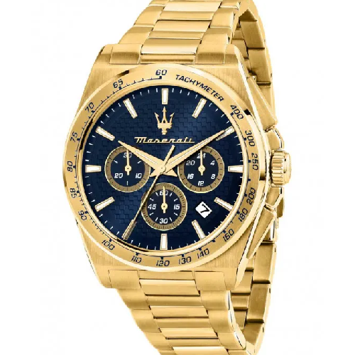 Maserati Velocita Chronograph Gold Stainless Steel Bracelet
