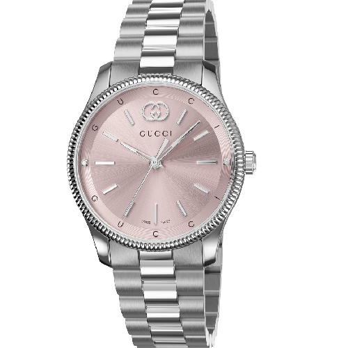 GUCCI G-Timeless Quartz Stainless Steel Bracelet