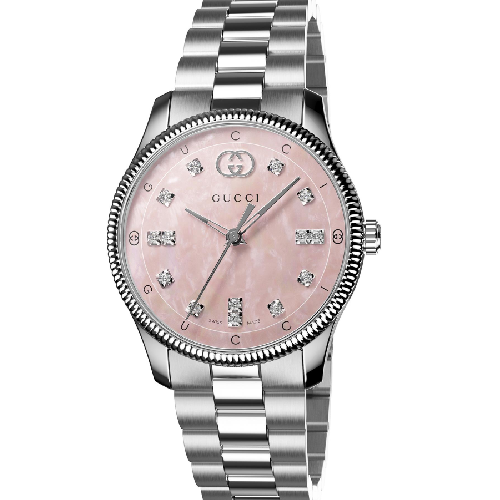 GUCCI G-Timeless Quartz Stainless Steel Bracelet