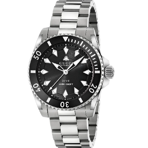 GUCCI Dive Automatic Stainless Steel Bracelet