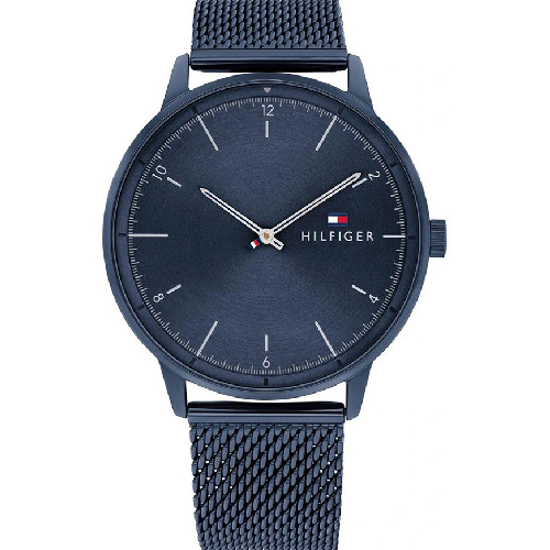 Tommy Hilfiger Hendrix Blue Mesh Stainless Steel Bracelet