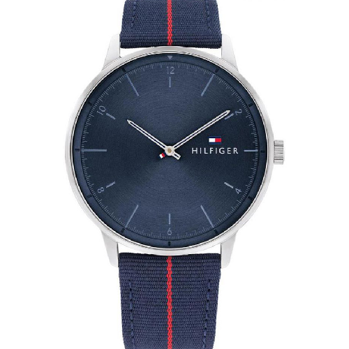 Tommy Hilfiger Hendrix Blue Fabric Strap