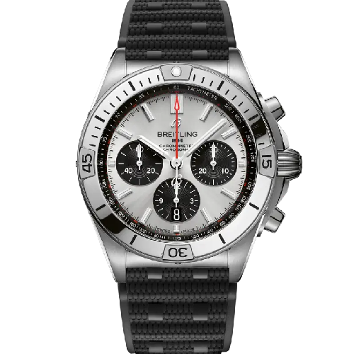 Breitling Chronomat B01 42 Black Rubber Strap