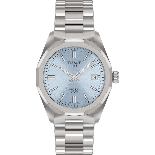 TISSOT T-Classic PRC 100 Solar Stainless Steel Bracelet