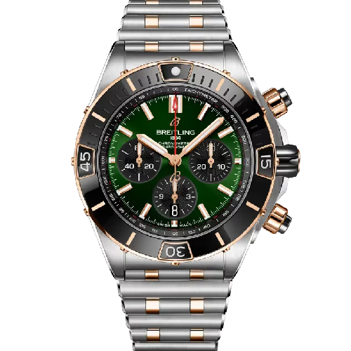 Breitling Super Chronomat B01 44 Two Tone Stainless Steel Bracelet