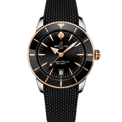 Breitling Superocean Heritage B31 Automatic 42 Black Rubber Strap