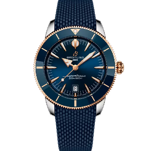 Breitling Superocean Heritage B31 Automatic 44 Blue Rubber Strap