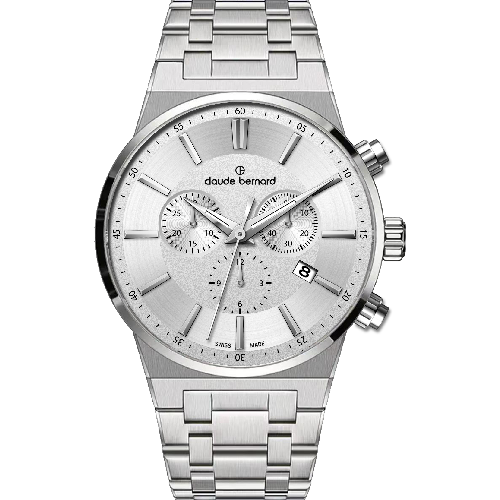 Claude Bernard Neo 1973 Chronograph Stainless Steel Bracelet