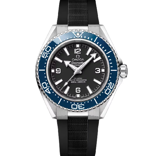 Omega Seamaster Planet Ocean 600M 42 mm, Steel on Rubber Strap
