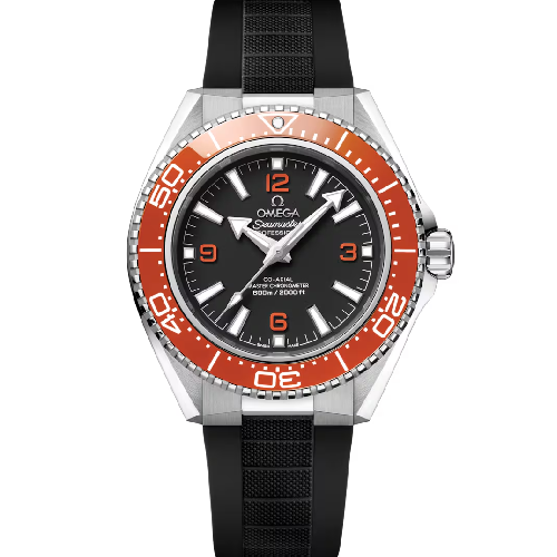 Omega Seamaster Planet Ocean 600M 42 mm, Steel on Rubber Strap