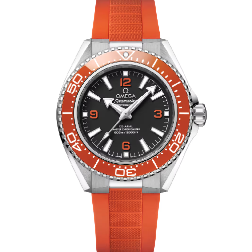 Omega Seamaster Planet Ocean 600M 42 mm, Steel on Rubber Strap