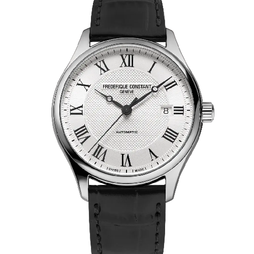 FREDERIQUE CONSTANT Classics Automatic Black Leather Strap