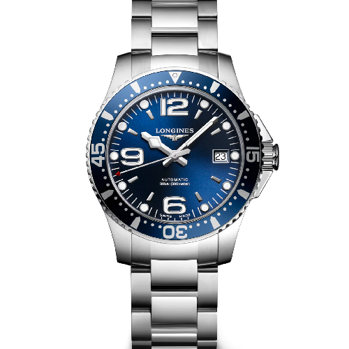 LONGINES HydroConquest Automatic Silver Stainless Steel Bracelet 39 mm