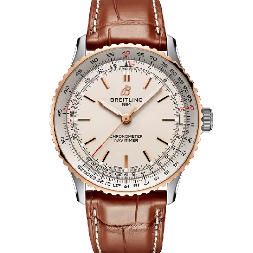 Breitling Navitimer Automatic 41 Brown Leather Strap