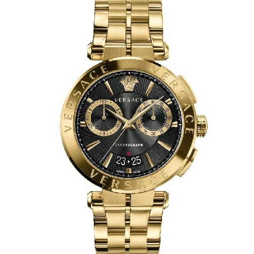 Versace Aion Chronograph Gold Stainless Steel Bracelet