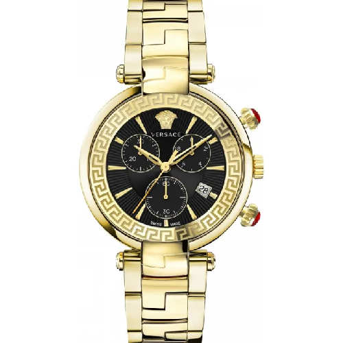 Versace Revive Chronograph Gold Stainless Steel Bracelet