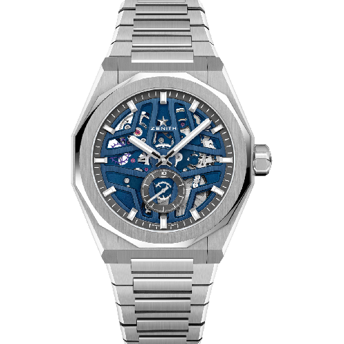 Zenith Defy Skyline Skeleton Stainless Steel Bracelet