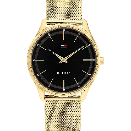 Tommy Hilfiger Adrian Gold Mesh Stainless Steel Bracelet
