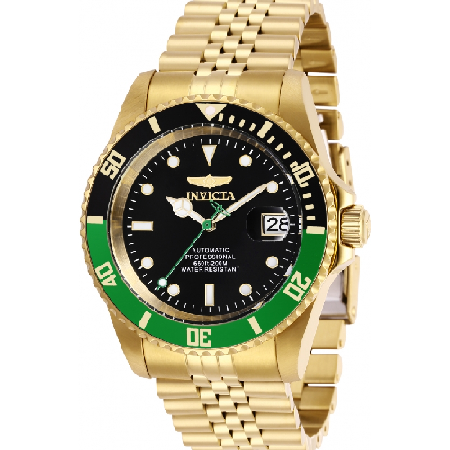 Invicta Pro Diver Automatic Gold Stainless Steel Bracelet
