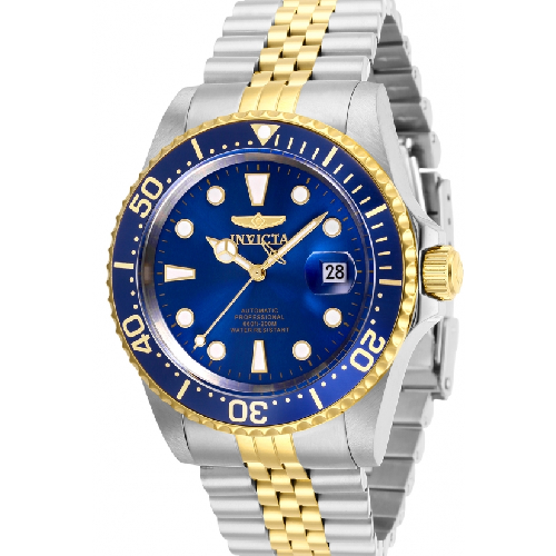 Invicta Pro Diver Automatic Two Tone Stainless Steel Bracelet