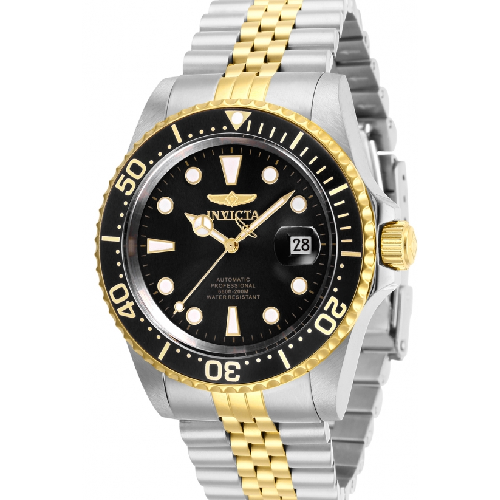Invicta Pro Diver Automatic Two Tone Stainless Steel Bracelet