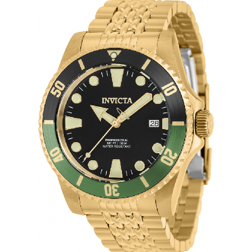 Invicta Pro Diver Automatic Gold Stainless Steel Bracelet