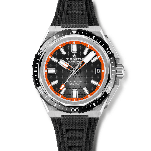 Zenith Defy Extreme Diver Black Fabric Strap