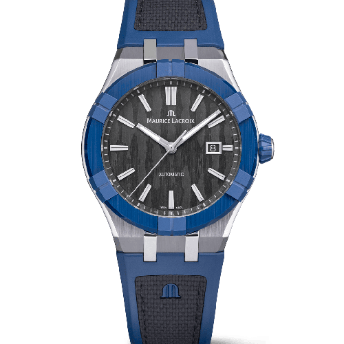 Maurice Lacroix Aikonik Automatic 43 mm Black Rubber Strap