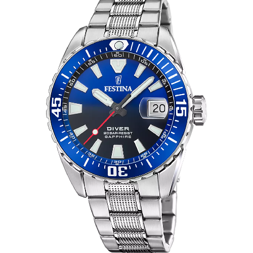 Festina Diver Stainless Steel Bracelet