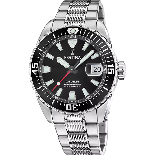 Festina Diver Stainless Steel Bracelet