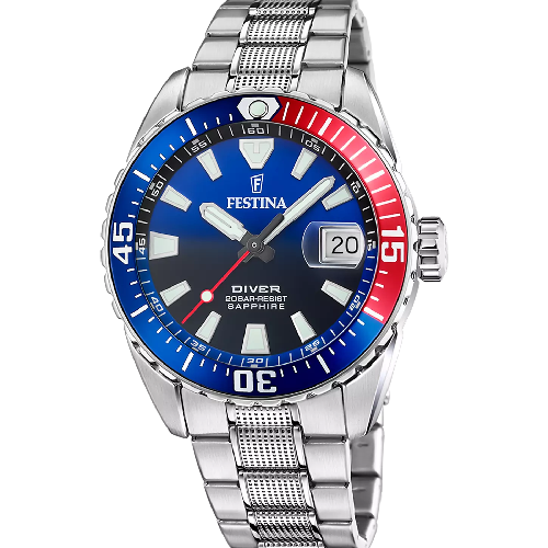 Festina Diver Stainless Steel Bracelet