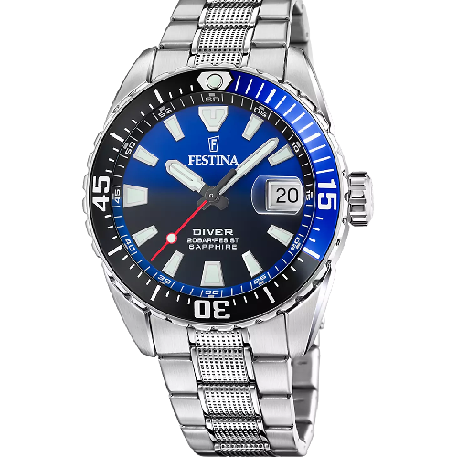 Festina Diver Stainless Steel Bracelet