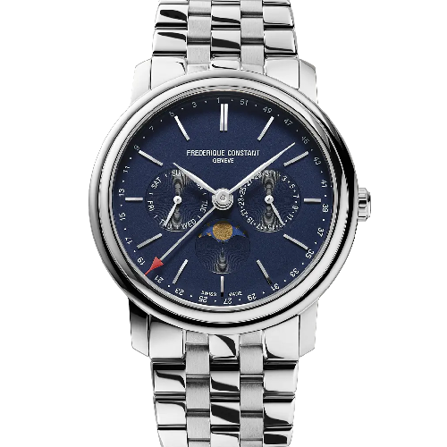 FREDERIQUE CONSTANT Classics Index Business Timer Stainless Steel Bracelet