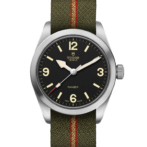 TUDOR Ranger 36 mm Green Fabric Strap