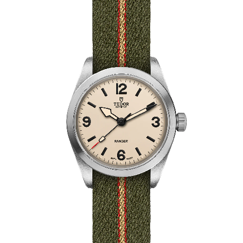 TUDOR Ranger 36 mm Green Fabric Strap