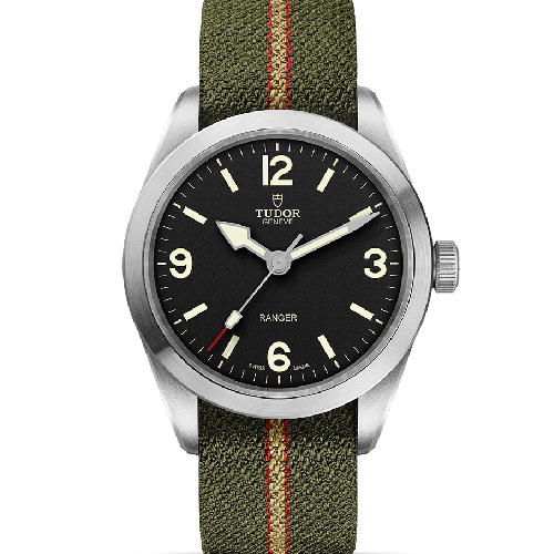 TUDOR Ranger 39 mm Green Fabric Strap