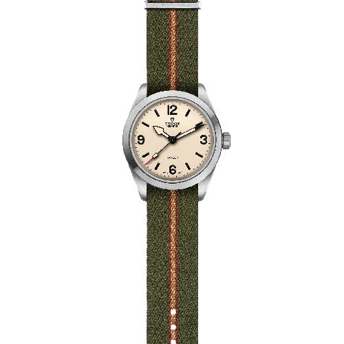 TUDOR Ranger 39 mm Green Fabric Strap