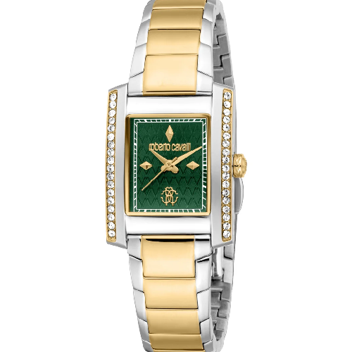 ROBERTO CAVALLI Core Two Tone Stainless Steel Bracelet