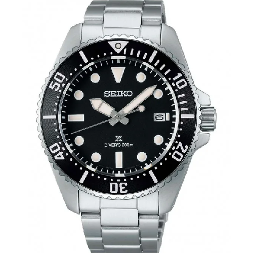 SEIKO Prospex Solar Diver’s Silver Stainless Steel Bracelet