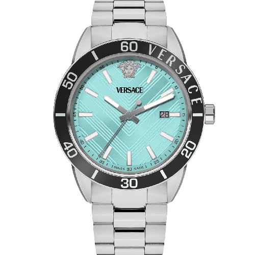 Versace Greca Urban Stainless Steel Bracelet