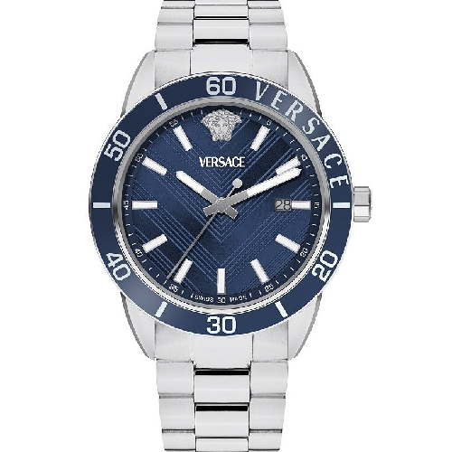 Versace Greca Urban Stainless Steel Bracelet