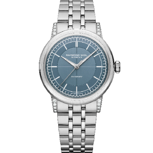 RAYMOND WEIL Millesime Central Seconds Stainless Steel Bracelet
