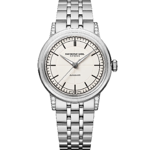 RAYMOND WEIL Millesime Central Seconds Stainless Steel Bracelet