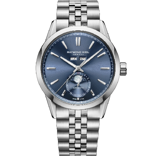 RAYMOND WEIL Freelancer Complete Calendar Automatic Stainless Steel Bracelet