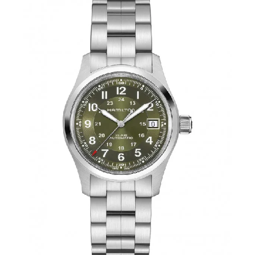HAMILTON Khaki Field Automatic Silver Stainless Steel Bracelet