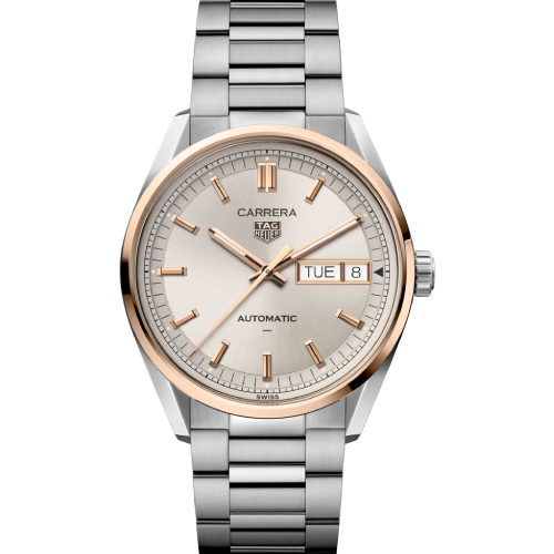 TAG Heuer Carrera Day-Date Automatic 41 mm Stainless Steel Bracelet