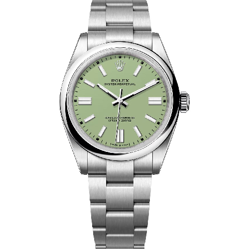 Rolex Oyster Perpetual 41mm (Pistachio)
