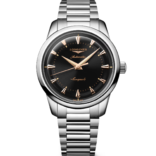 Longines Conquest Heritage Automatic Silver Stainless Steel Bracelet