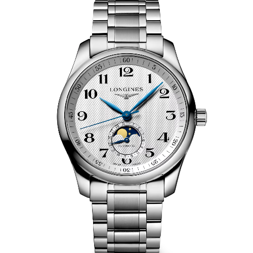 LONGINES Master Collection Moonphase Automatic Stainless Steel Bracelet 40 mm