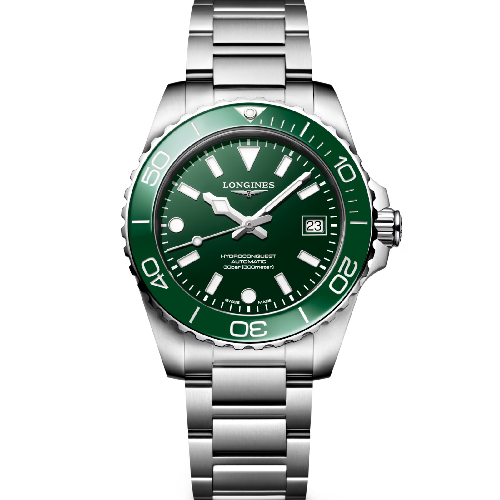 LONGINES HydroConquest Automatic Silver Stainless Steel Bracelet 39 mm